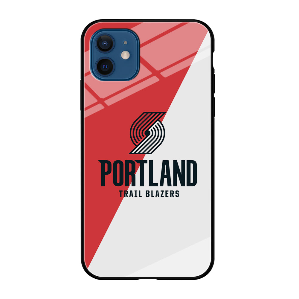 Portland Trail Blazers Team Two Colour iPhone 12 Case