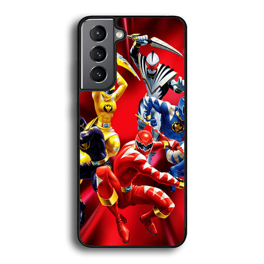 Power Rangers Dino Thunder Team Samsung Galaxy S24 Plus Case - Ezzystore