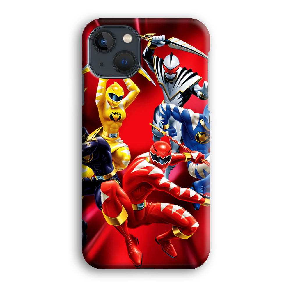 Power Rangers Dino Thunder Team iPhone 15 Case