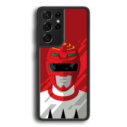 Power Rangers Red Leader Samsung Galaxy S24 Ultra Case - Ezzystore