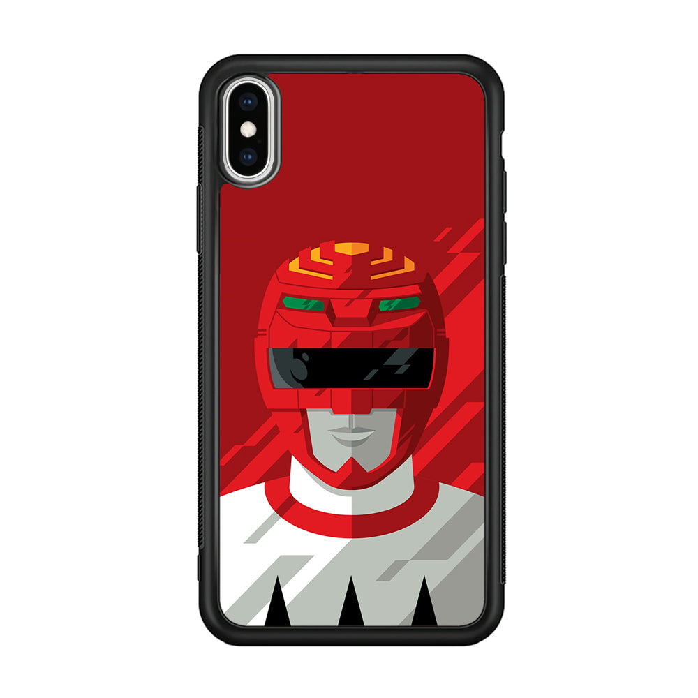 Power Rangers Red Leader iPhone Xs Max Case