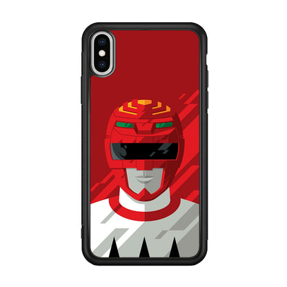 Power Rangers Red Leader iPhone Xs Max Case