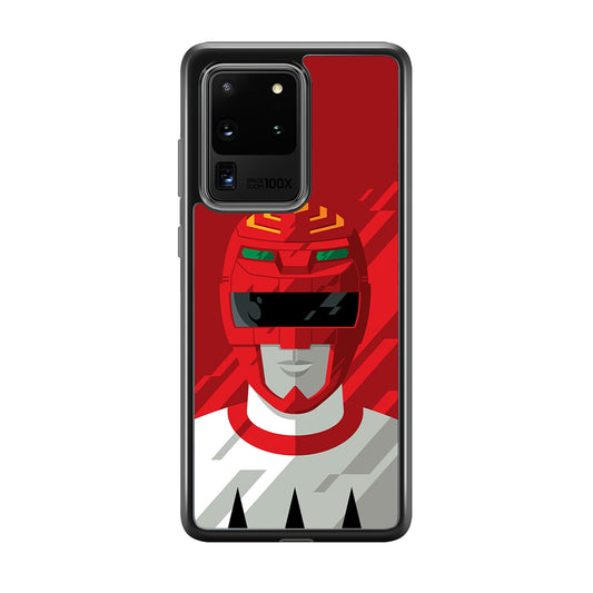 Power Rangers Red Leader Samsung Galaxy S20 Ultra Case