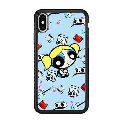Powerpuff Girl Bubble Aesthetic iPhone XS Case