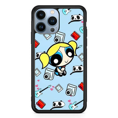 Powerpuff Girl Bubble Aesthetic iPhone 15 Pro Max Case