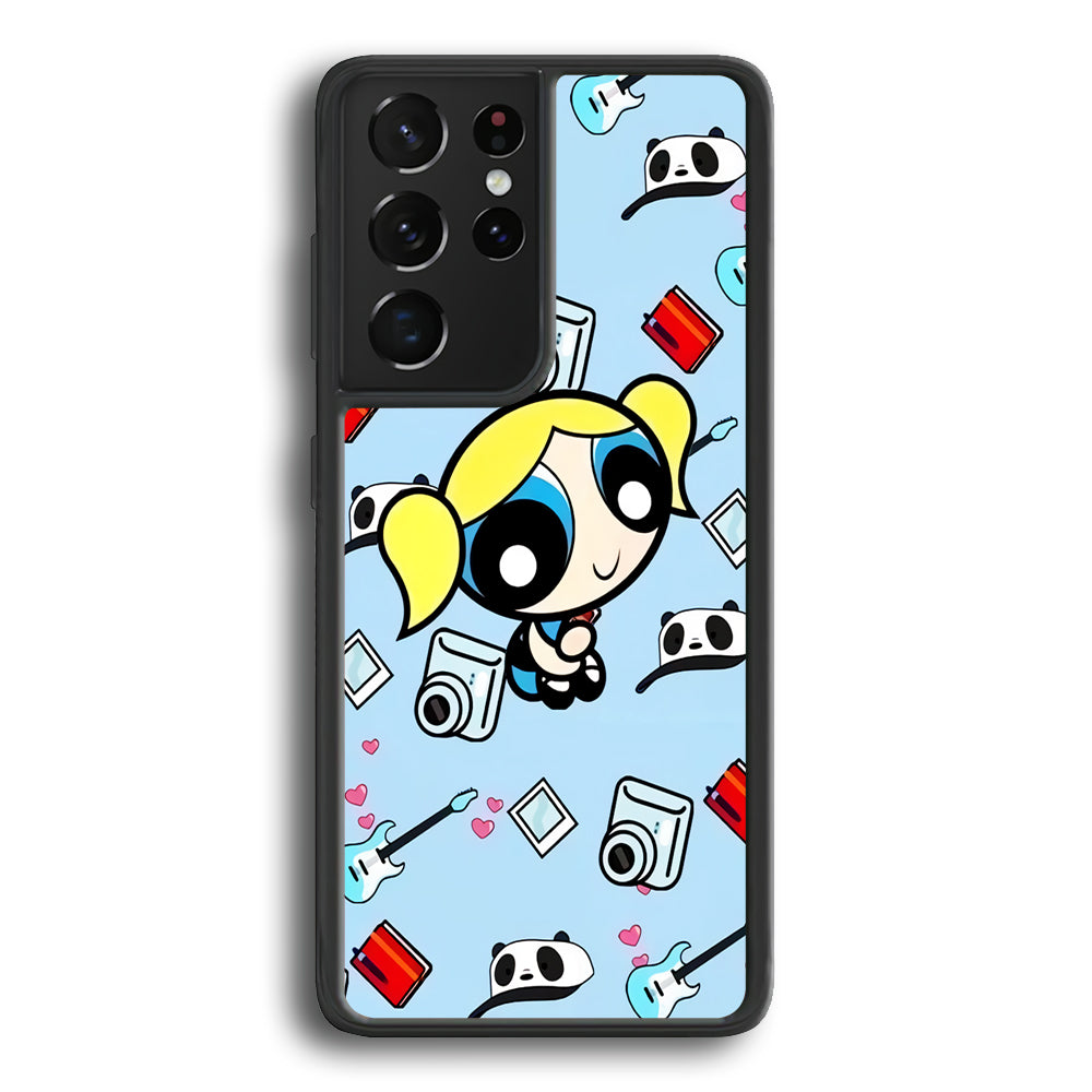 Powerpuff Girl Bubble Aesthetic Samsung Galaxy S24 Ultra Case - Ezzystore