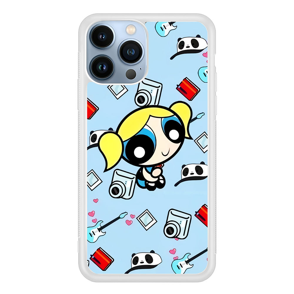 Powerpuff Girl Bubble Aesthetic iPhone 15 Pro Max Case