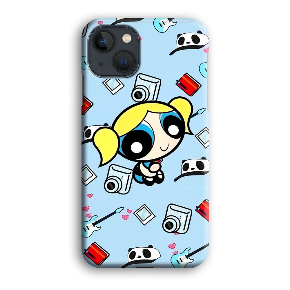 Powerpuff Girl Bubble Aesthetic iPhone 15 Plus Case