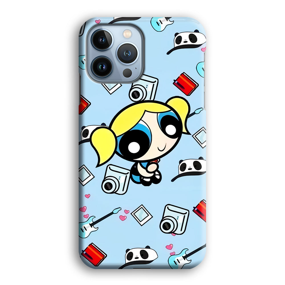Powerpuff Girl Bubble Aesthetic iPhone 14 Pro Max Case