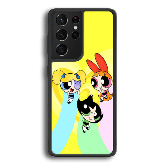 Powerpuff Girls Team As Family Samsung Galaxy S21 Ultra Case - Ezzystore