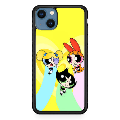 Powerpuff Girls Team As Family iPhone 15 Case