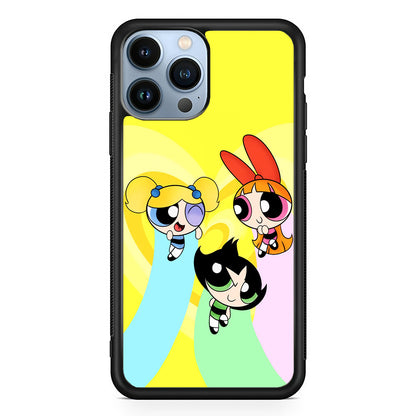 Powerpuff Girls Team As Family iPhone 14 Pro Max Case