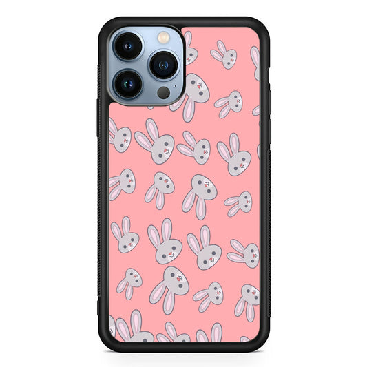 Rabbit Cute Smile iPhone 15 Pro Max Case