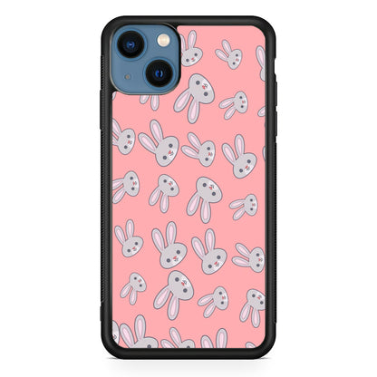 Rabbit Cute Smile iPhone 15 Plus Case