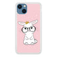 Rabbit Eyeglasses King iPhone 15 Case