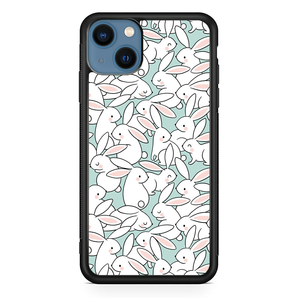 Rabbit Populace iPhone 14 Case
