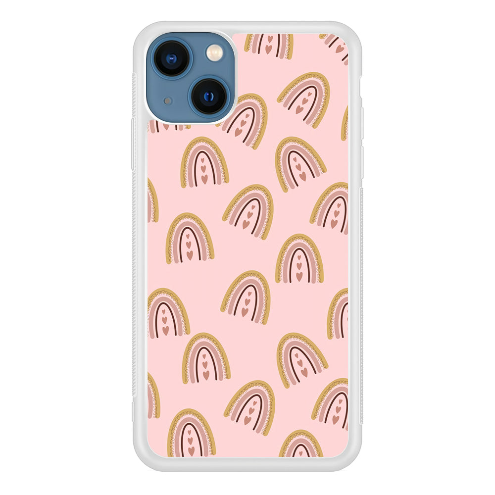 Rainbow Aesthetic Love iPhone 15 Case
