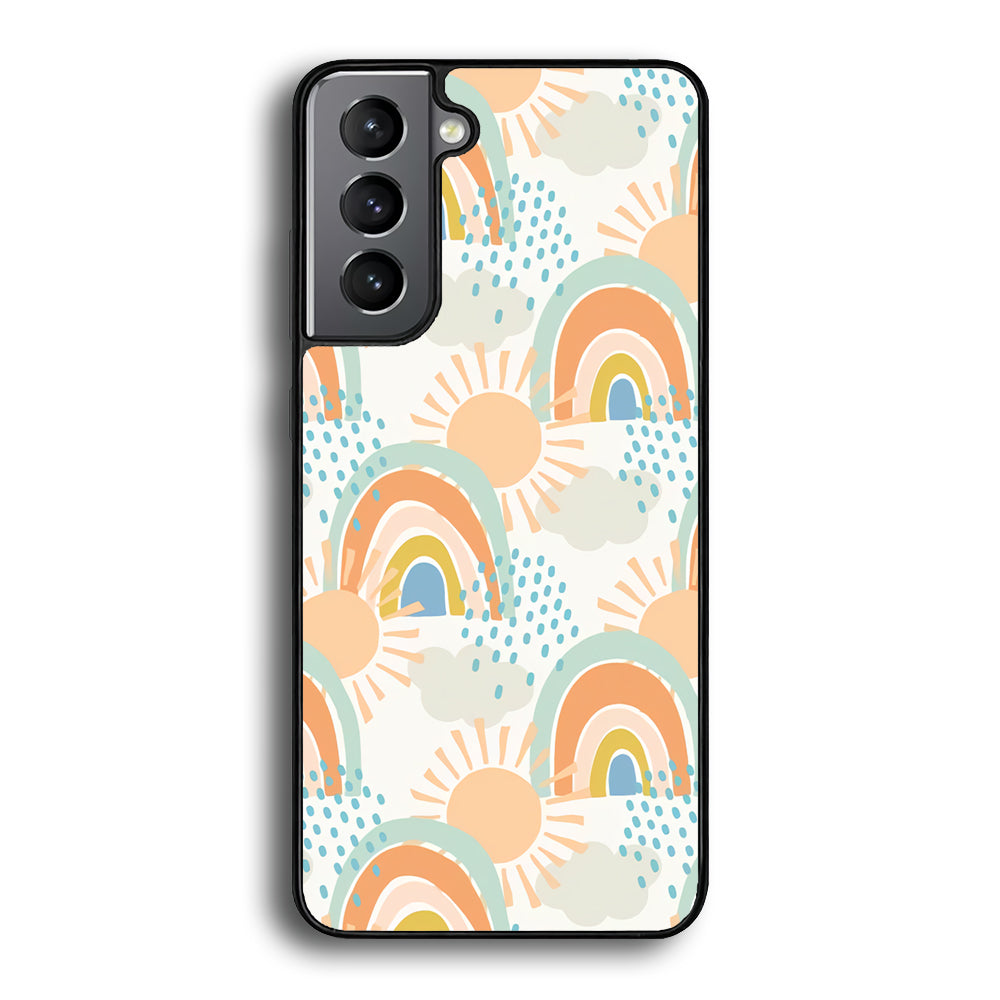 Rainbow Aesthetic Sun Samsung Galaxy S24 Plus Case - Ezzystore