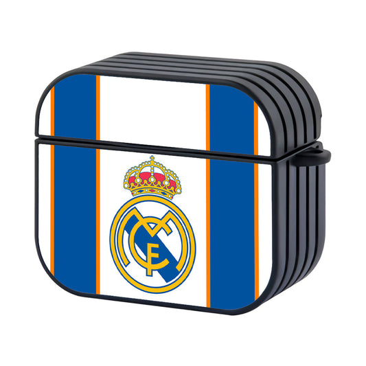 Real Madrid La Liga Team Hard Plastic Case Cover For Apple Airpods 4 - Ezzystore