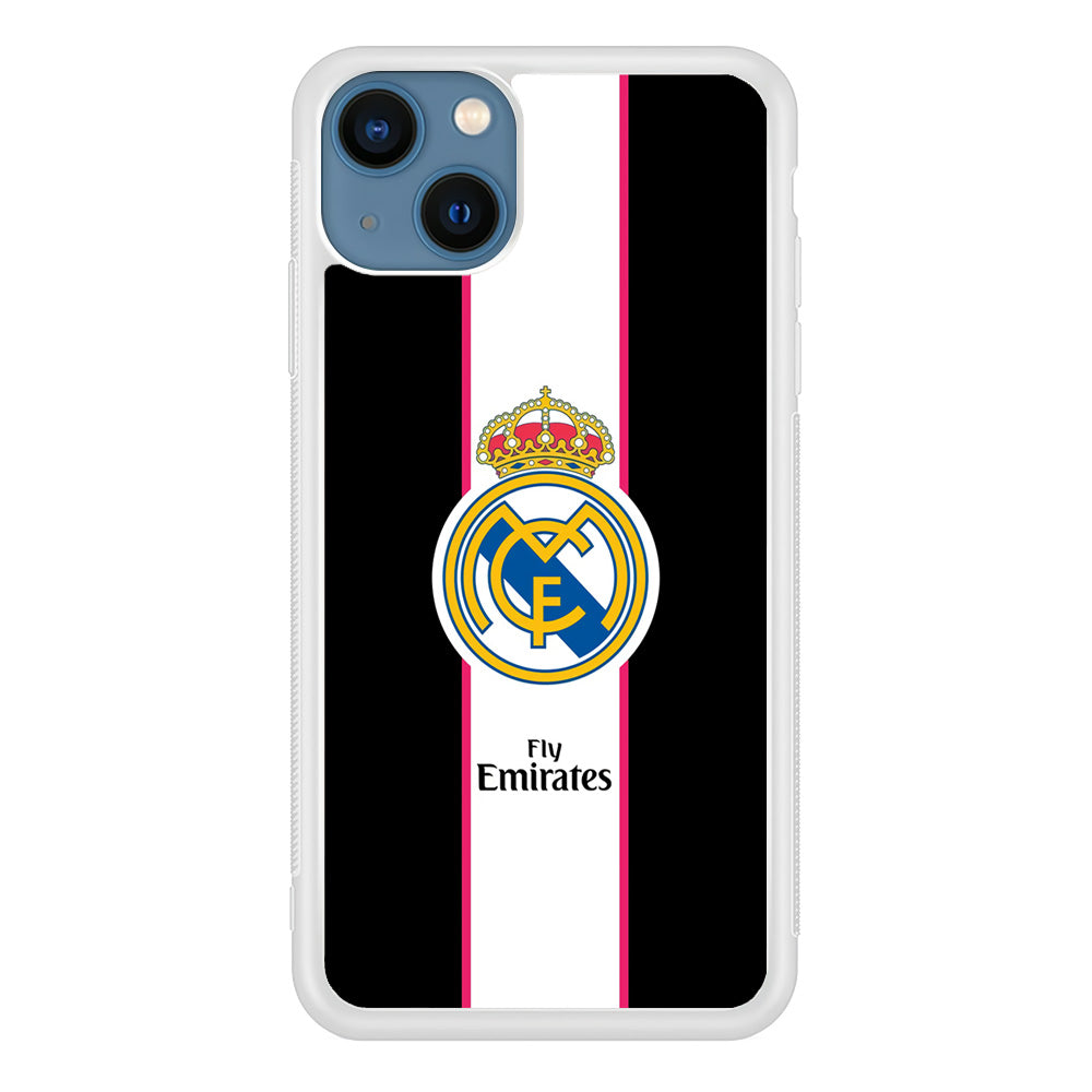 Real Madrid Stripe and Black iPhone 14 Case