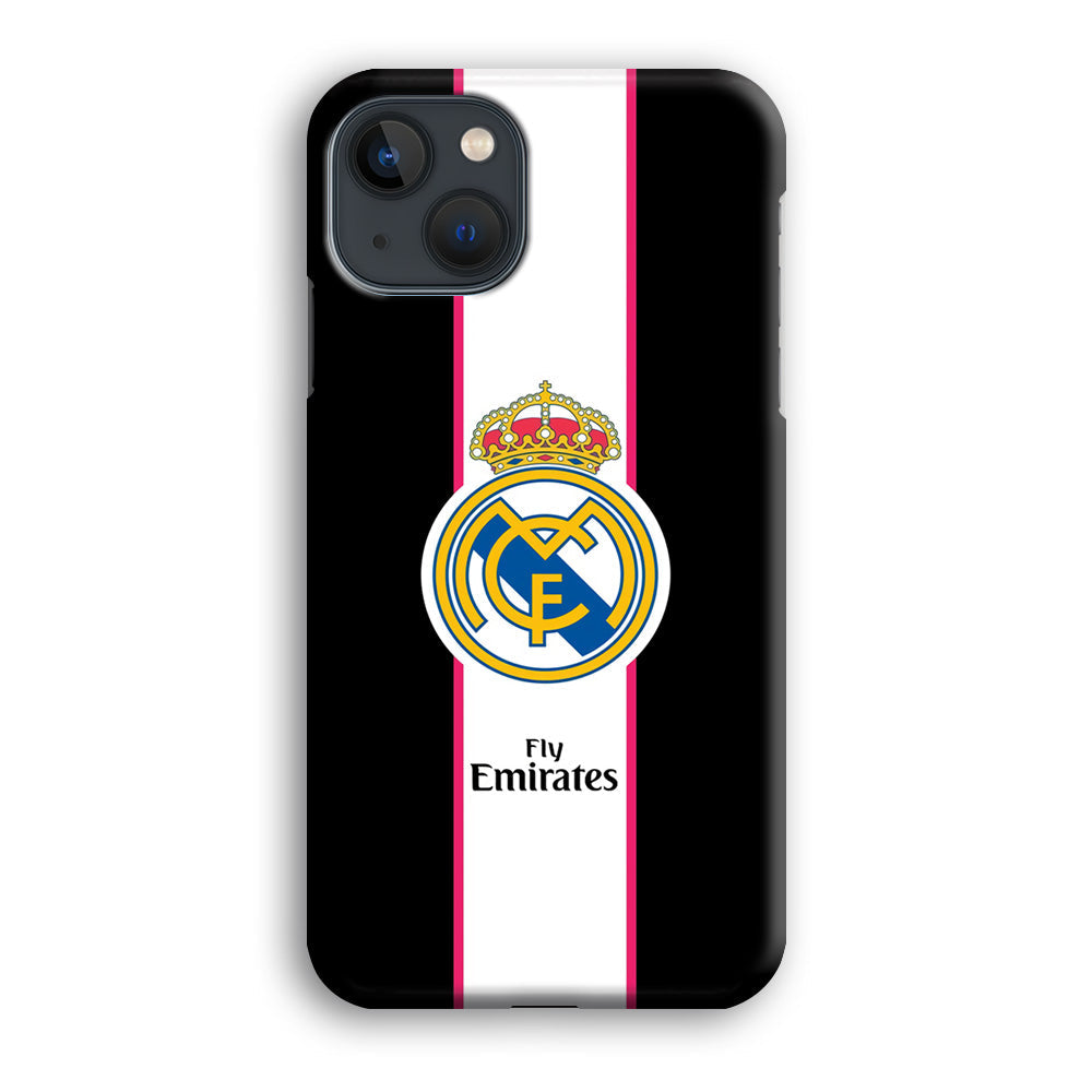 Real Madrid Stripe and Black iPhone 14 Case