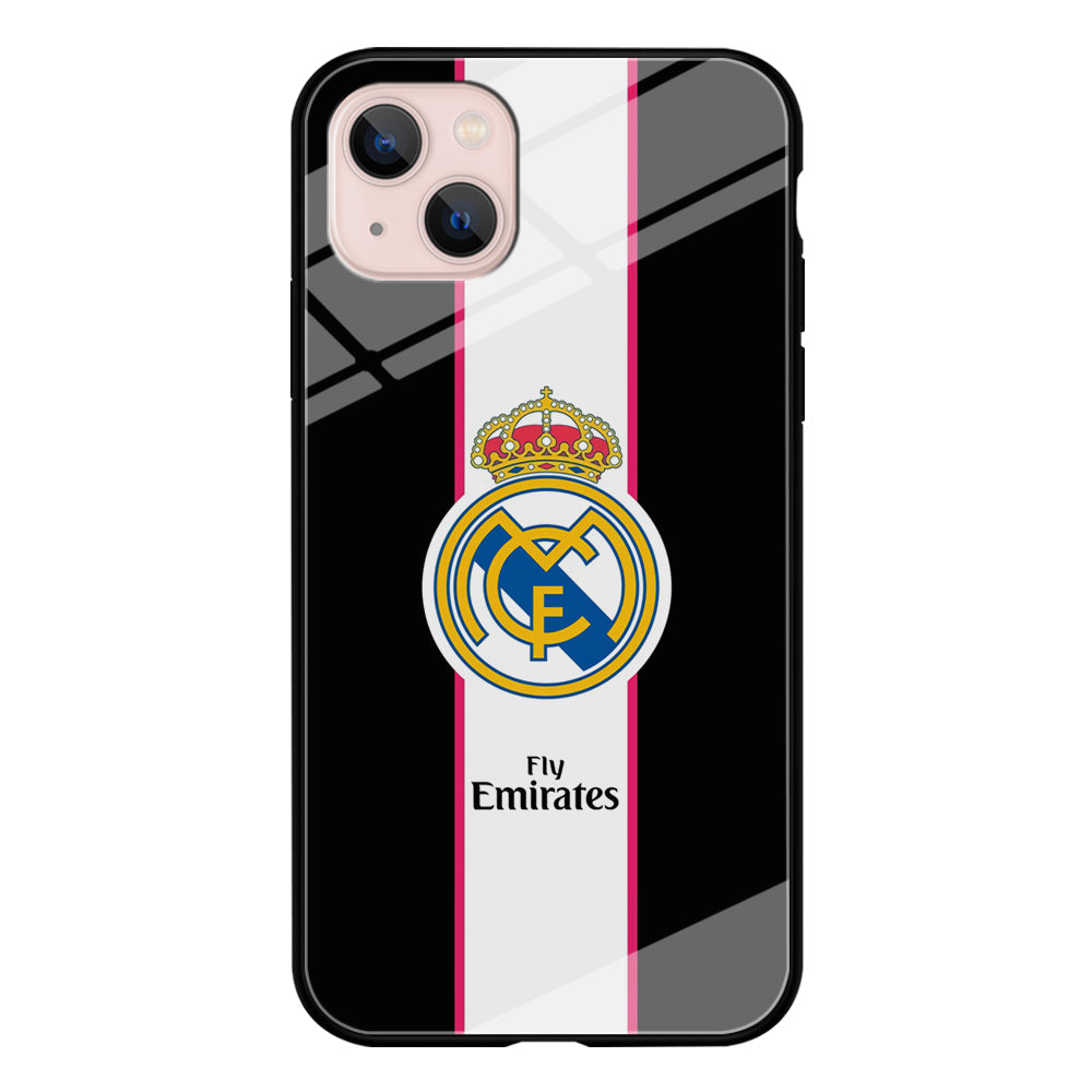 Real Madrid Stripe and Black iPhone 14 Case