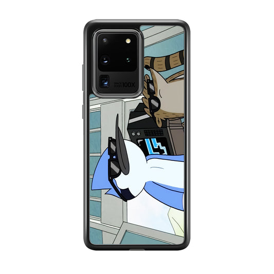 Regular Show Mordecai Abd And Rigby Samsung Galaxy S20 Ultra Case