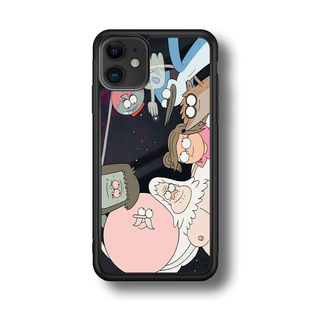 Regular Show Team Work iPhone 11 Case