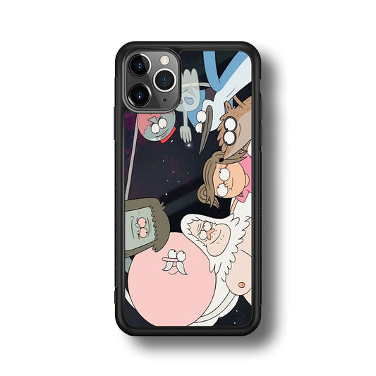 Regular Show Team Work iPhone 11 Pro Case