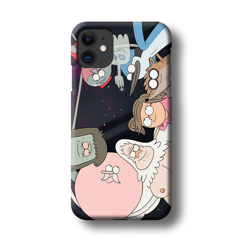 Regular Show Team Work iPhone 11 Case