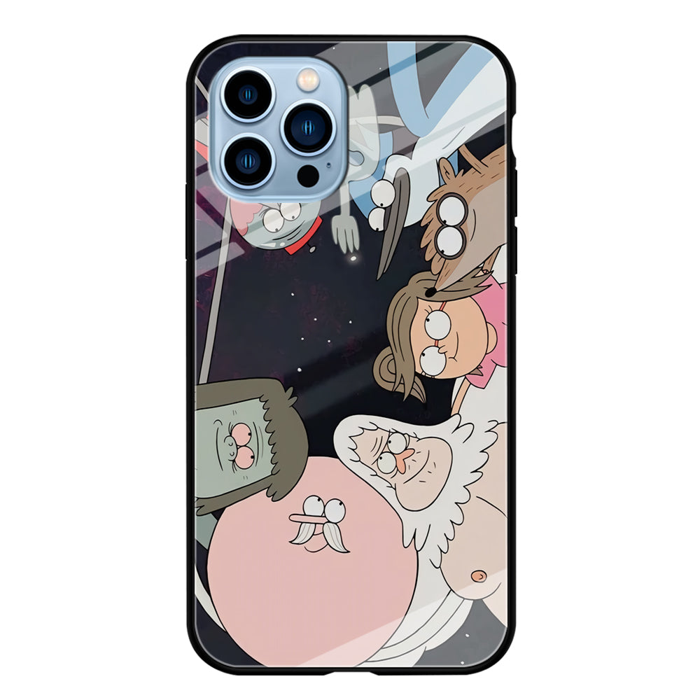Regular Show Team Work iPhone 15 Pro Max Case