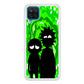 Rick And Morty Silhouette Of Slime Samsung Galaxy A12 Case