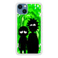 Rick And Morty Silhouette Of Slime iPhone 15 Plus Case