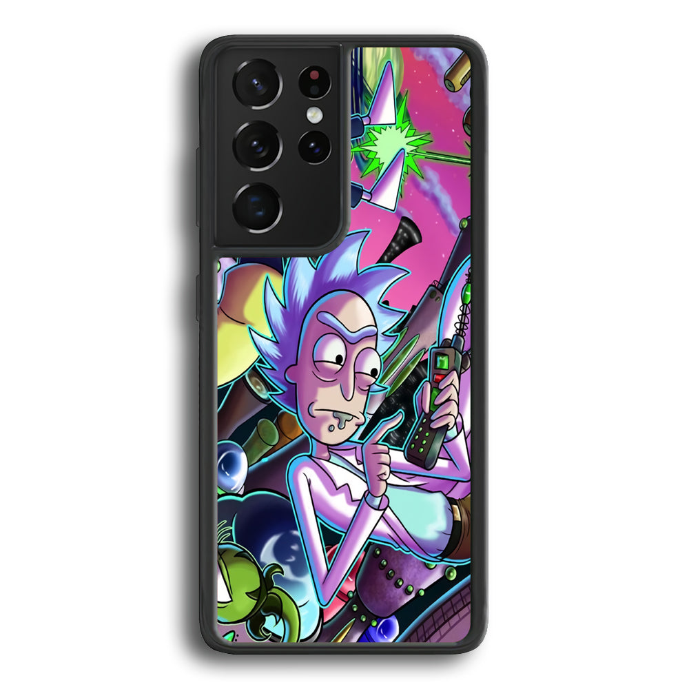 Rick Emergency Call Samsung Galaxy S23 Ultra Case - Ezzystore