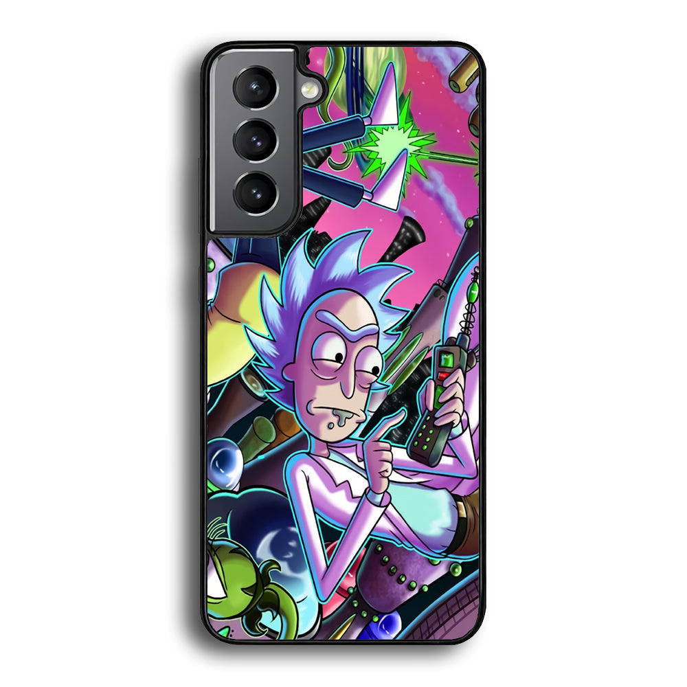Rick Emergency Call Samsung Galaxy S24 Plus Case - Ezzystore