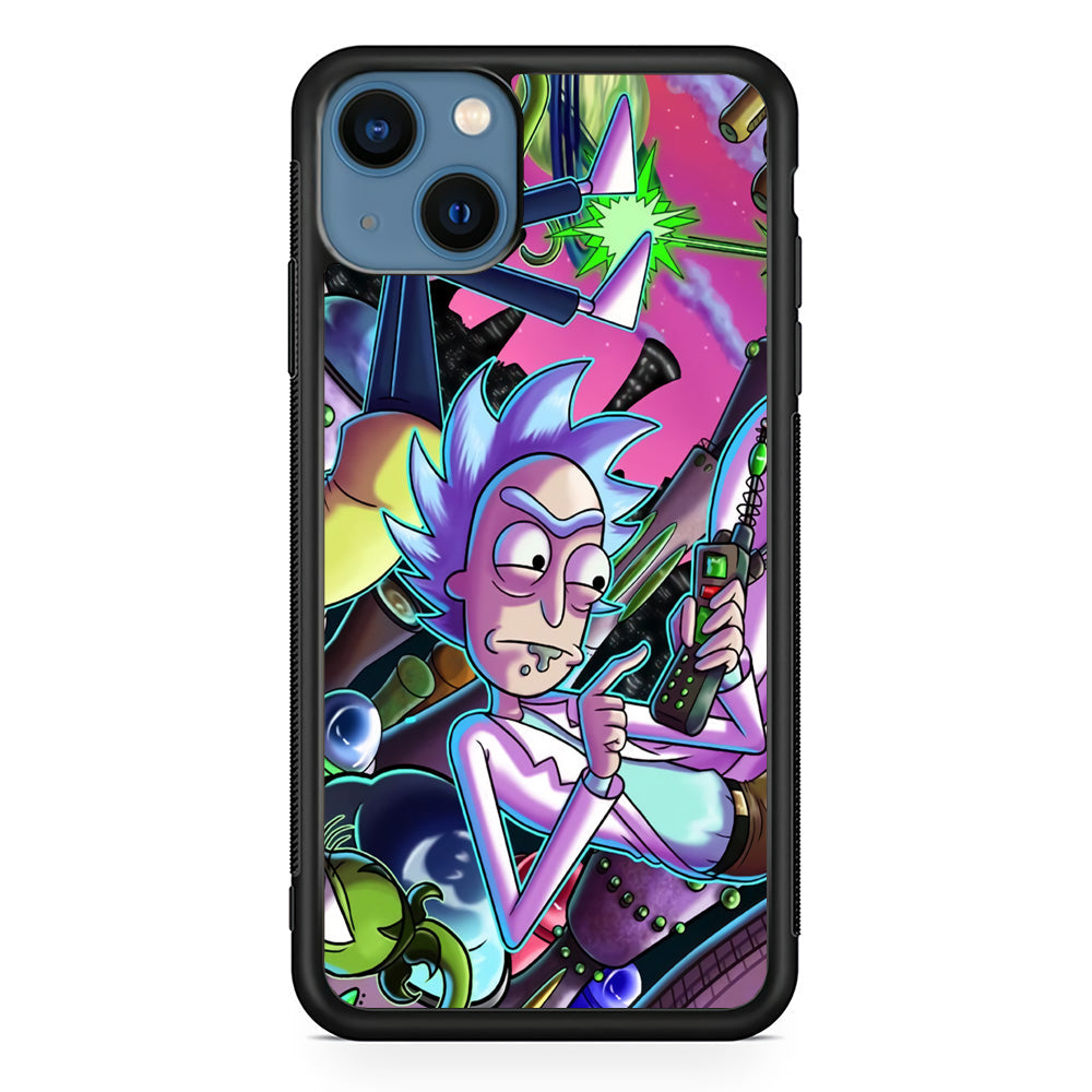 Rick Emergency Call iPhone 15 Case