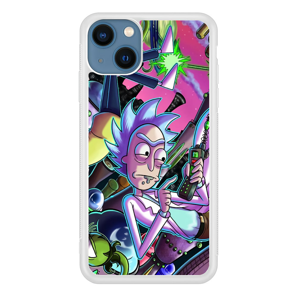 Rick Emergency Call iPhone 15 Case