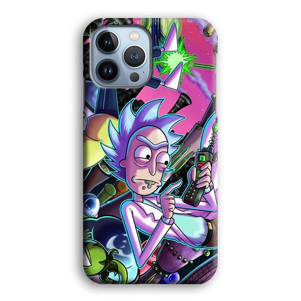 Rick Emergency Call iPhone 14 Pro Max Case