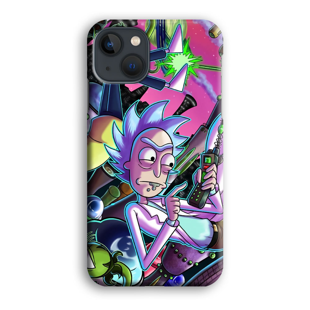 Rick Emergency Call iPhone 15 Case