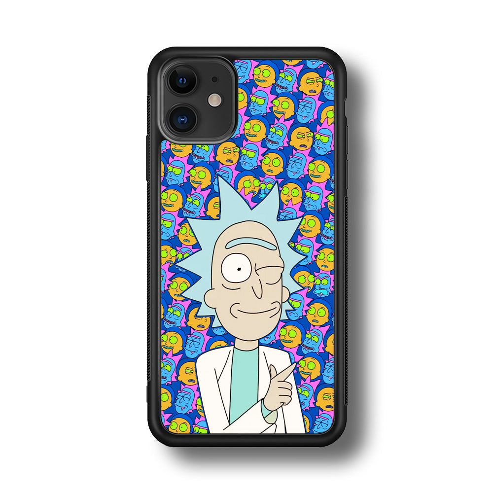 Rick Feel Happy iPhone 11 Case