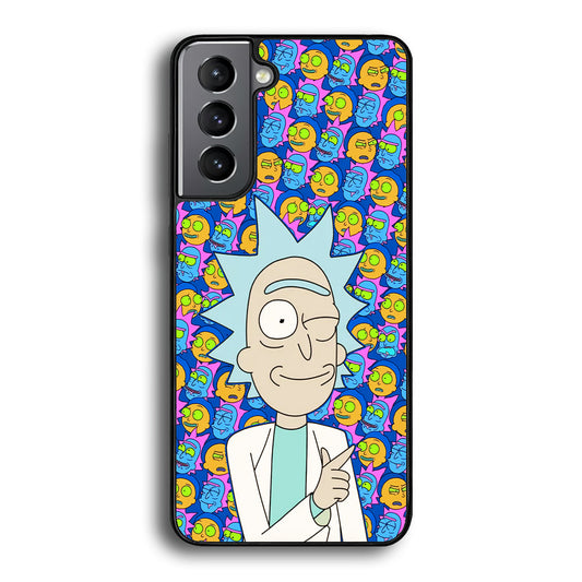 Rick Feel Happy Samsung Galaxy S22 Case - Ezzystore