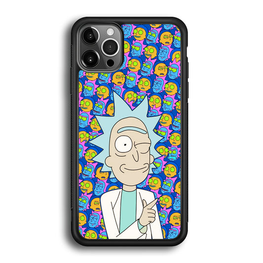 Rick Feel Happy iPhone 12 Pro Max Case
