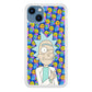 Rick Feel Happy iPhone 14 Plus Case