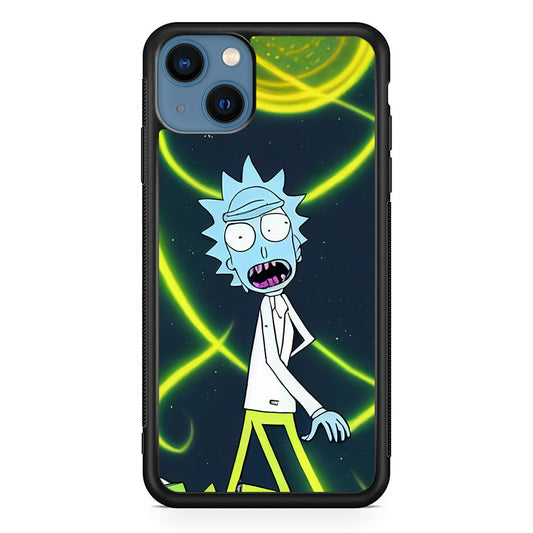 Rick Sanchez Zombie Style iPhone 14 Plus Case
