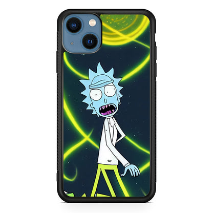 Rick Sanchez Zombie Style iPhone 15 Case