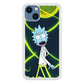 Rick Sanchez Zombie Style iPhone 15 Case