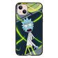 Rick Sanchez Zombie Style iPhone 15 Case
