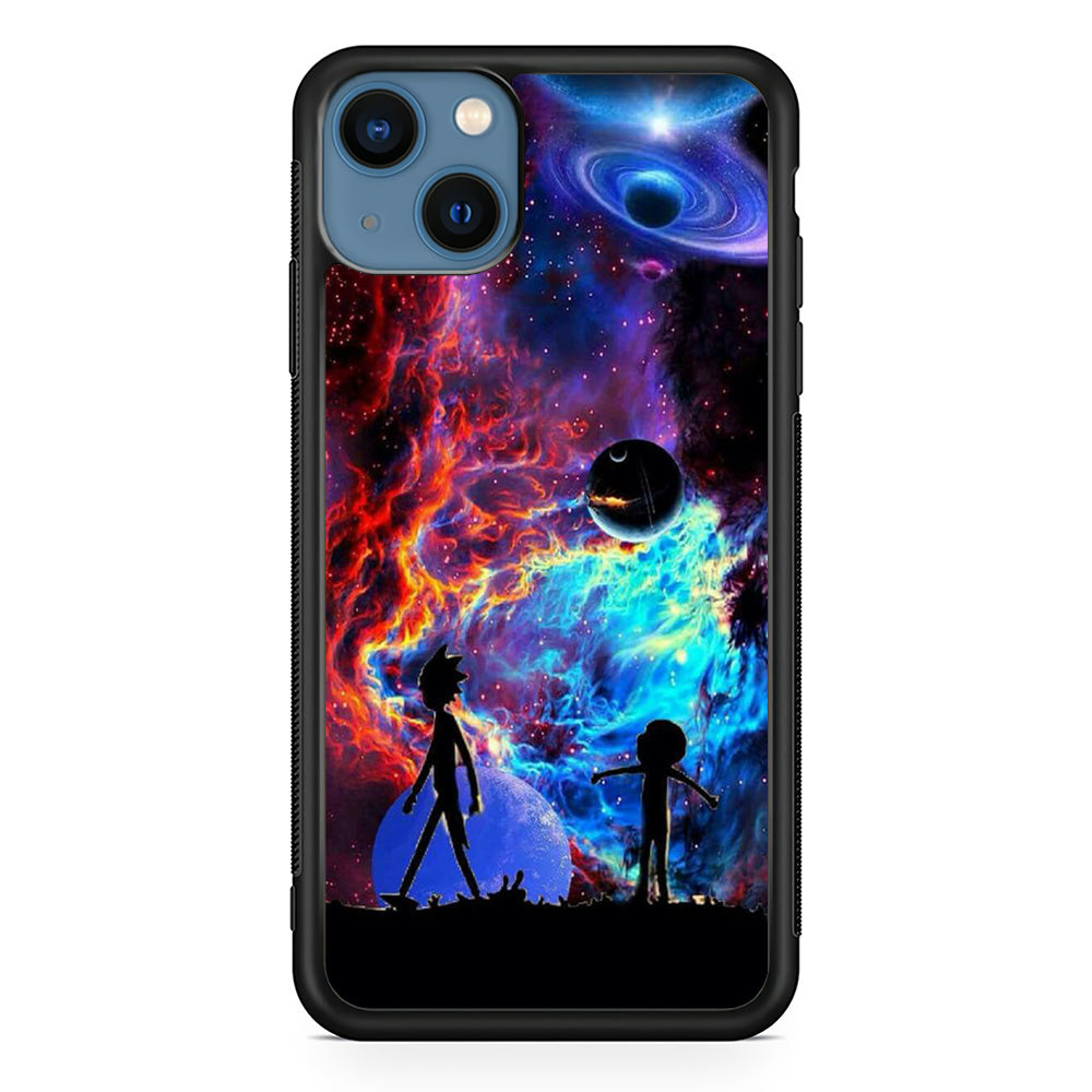 Rick and Morty Aurora iPhone 15 Plus Case