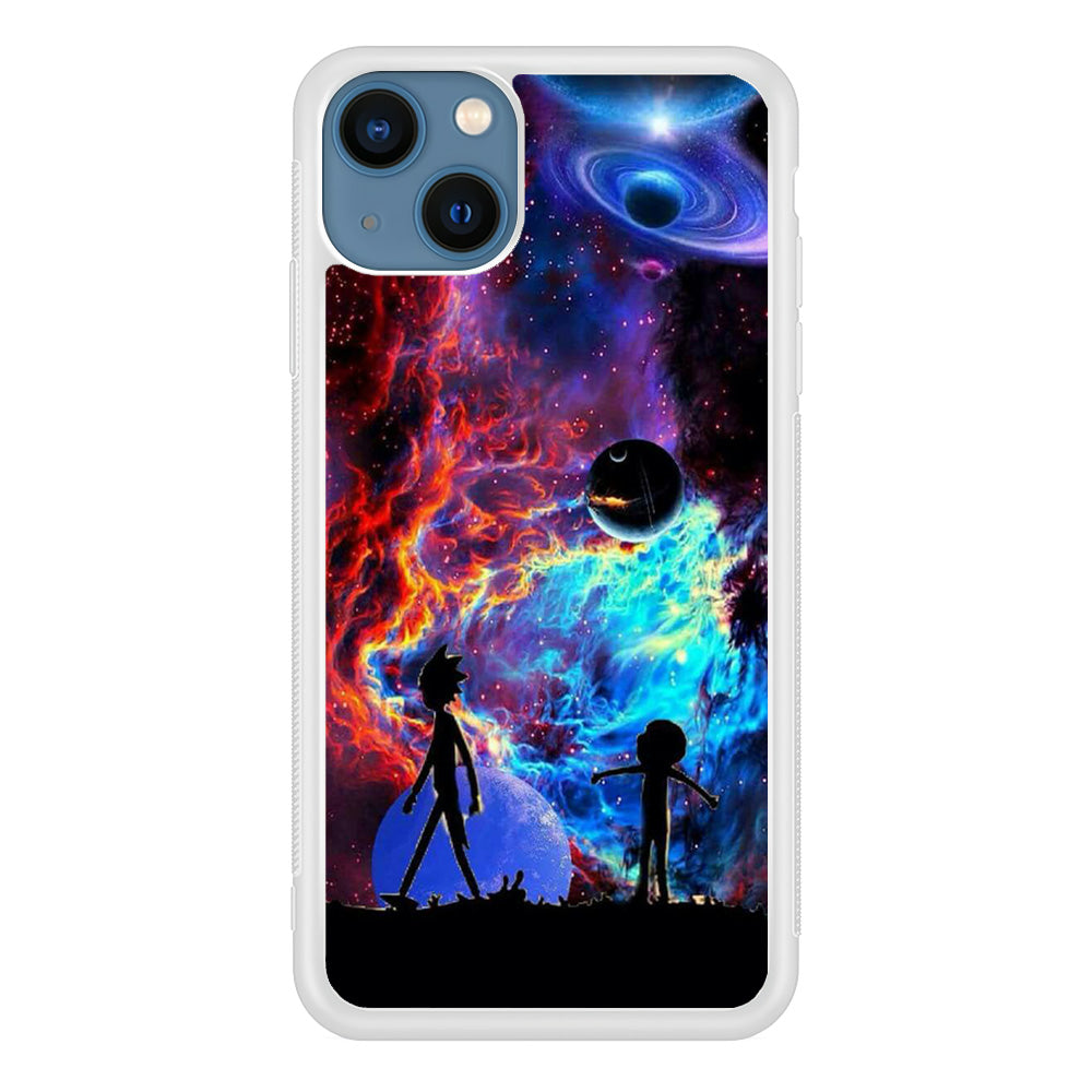 Rick and Morty Aurora iPhone 14 Case