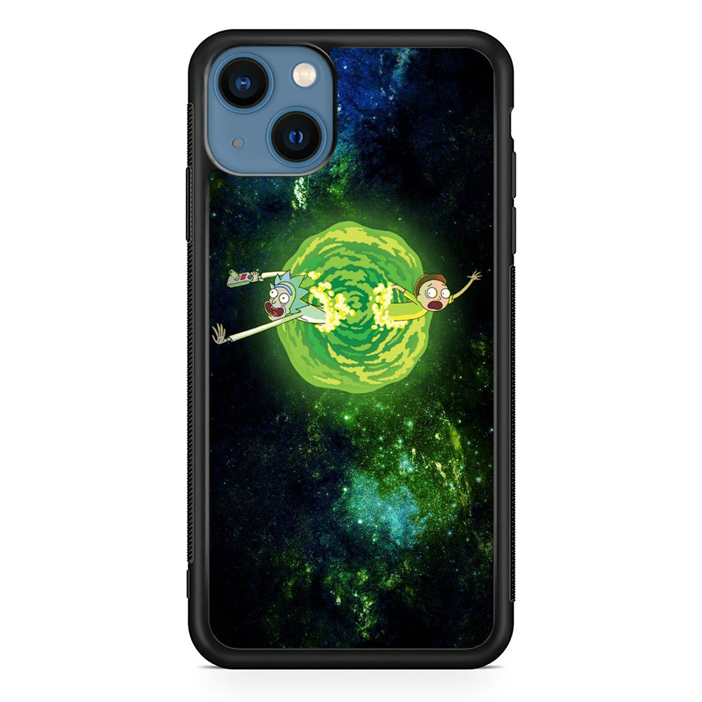 Rick and Morty Green Slime iPhone 15 Case